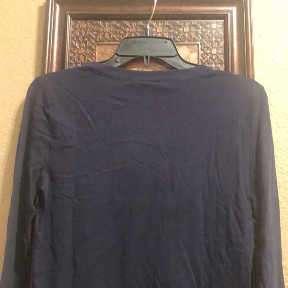 NWT Vintage Hollister California Navy Blue Long Sleeve Top. Large. Iconic Logo - Picture 11 of 11